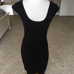 EXPRESS SCOOP NECK LITTLE BLACK DRESS 8